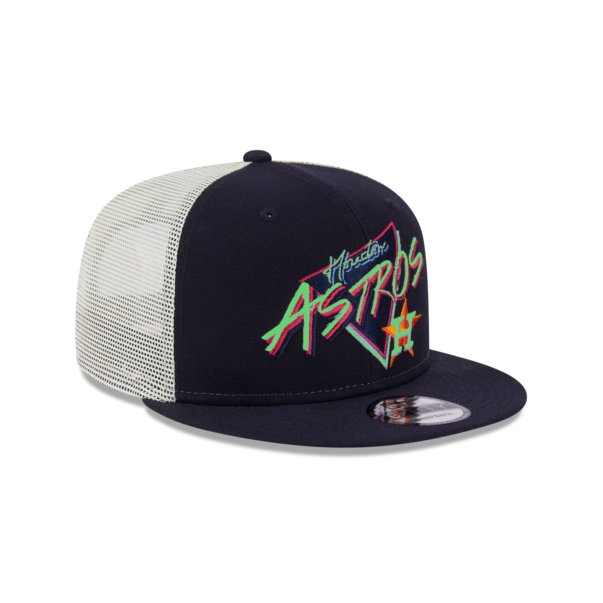 Houston Astros Glow-In-The-Dark 9FIFTY Trucker Hat
