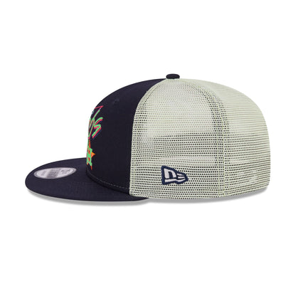 Houston Astros Glow-In-The-Dark 9FIFTY Trucker Hat