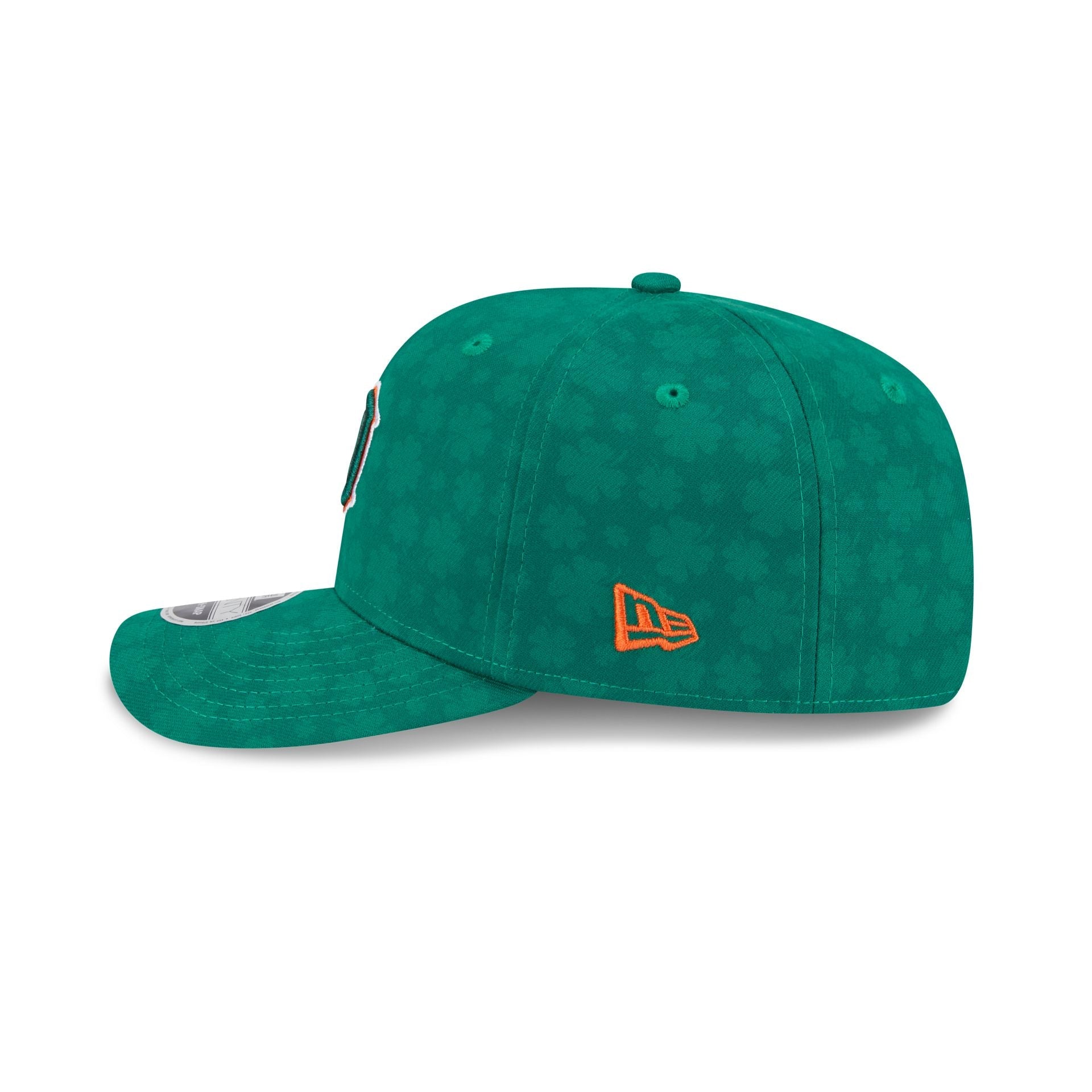 Detroit Tigers St. Patrick's Day 2025 9SEVENTY Stretch-Snap Hat
