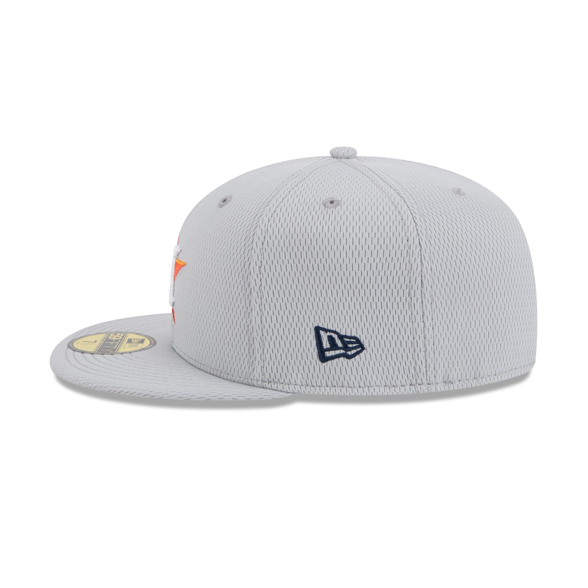 Houston Astros 2025 Clubhouse Gray 59FIFTY Fitted Hat