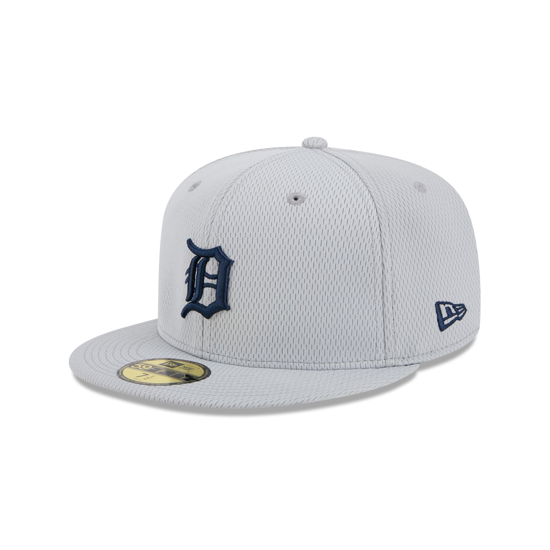 Detroit Tigers 2025 Clubhouse Gray 59FIFTY Fitted Hat