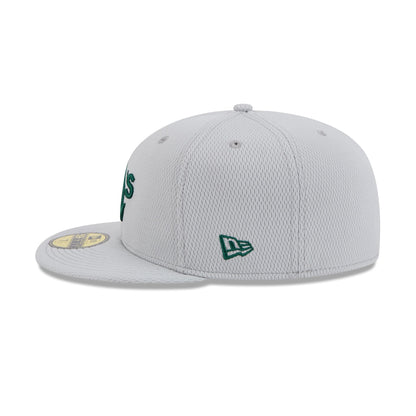 Athletics 2025 Clubhouse Gray 59FIFTY Fitted Hat