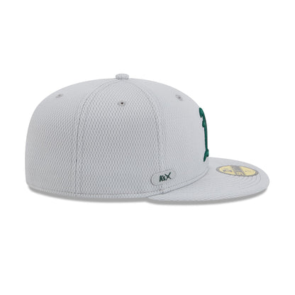 Athletics 2025 Clubhouse Gray 59FIFTY Fitted Hat