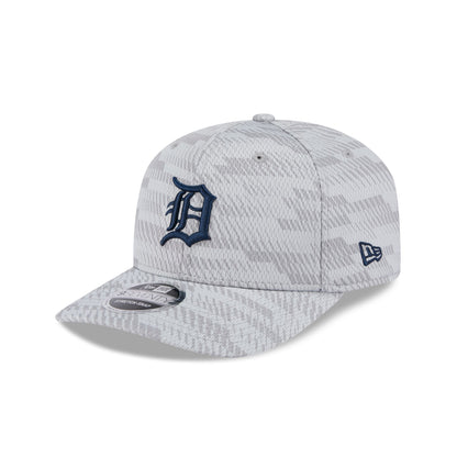Detroit Tigers 2025 Clubhouse Gray 9SEVENTY Stretch-Snap Hat