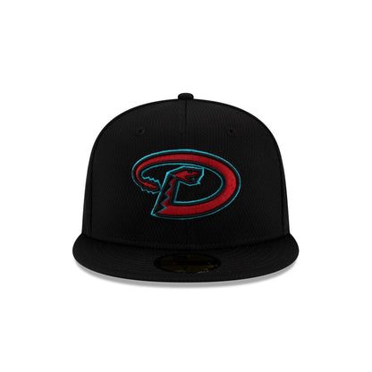 Arizona Diamondbacks 2025 Clubhouse Alt Black 59FIFTY Fitted Hat