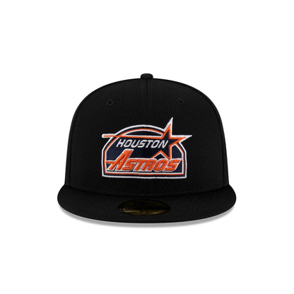 Houston Astros 2025 Clubhouse Alt Black 59FIFTY Fitted Hat