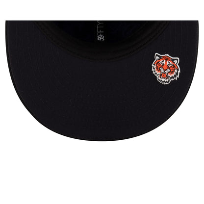 Detroit Tigers 2025 Clubhouse Black 59FIFTY Fitted Hat
