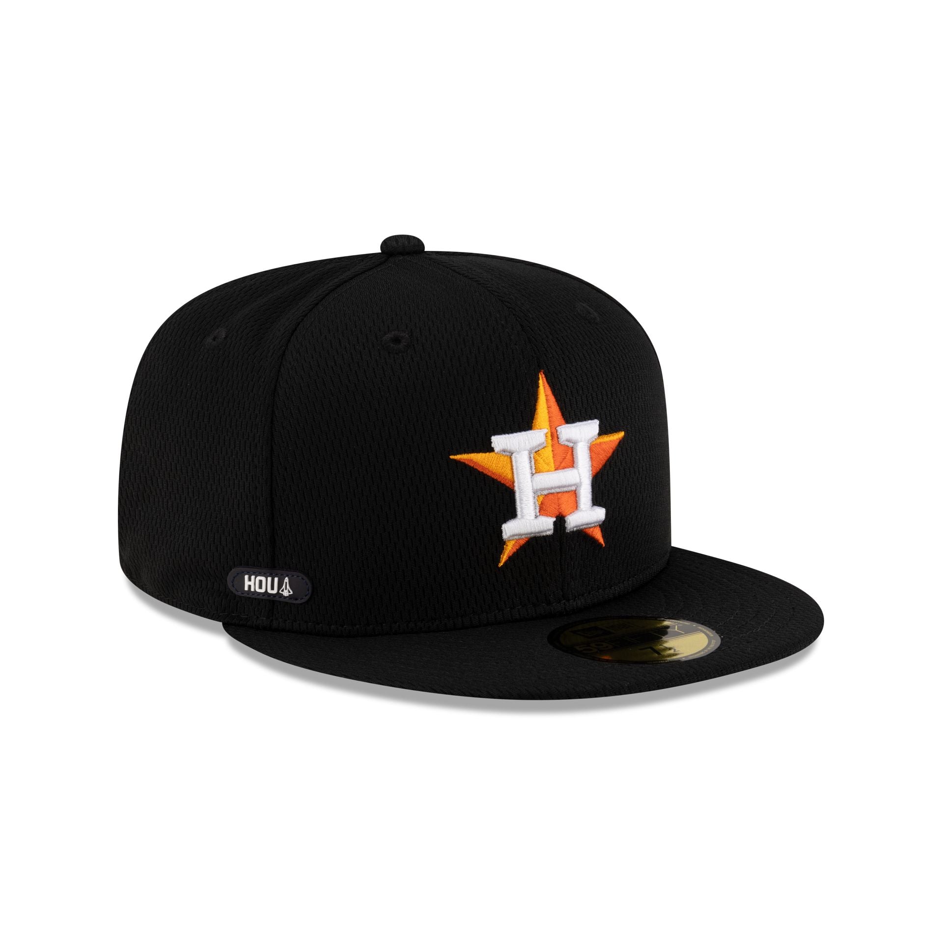 Houston Astros 2025 Clubhouse Black 59FIFTY Fitted Hat