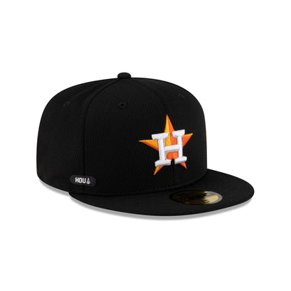 Houston Astros 2025 Clubhouse Black 59FIFTY Fitted Hat