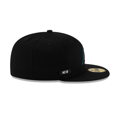 Arizona Diamondbacks 2025 Clubhouse Black 59FIFTY Fitted Hat