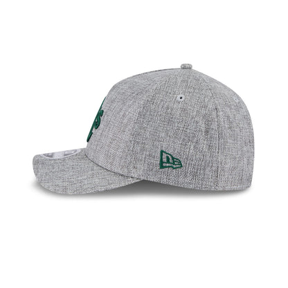 Athletics Cotton Weave Gray 9FORTY M-Crown A-Frame Snapback Hat
