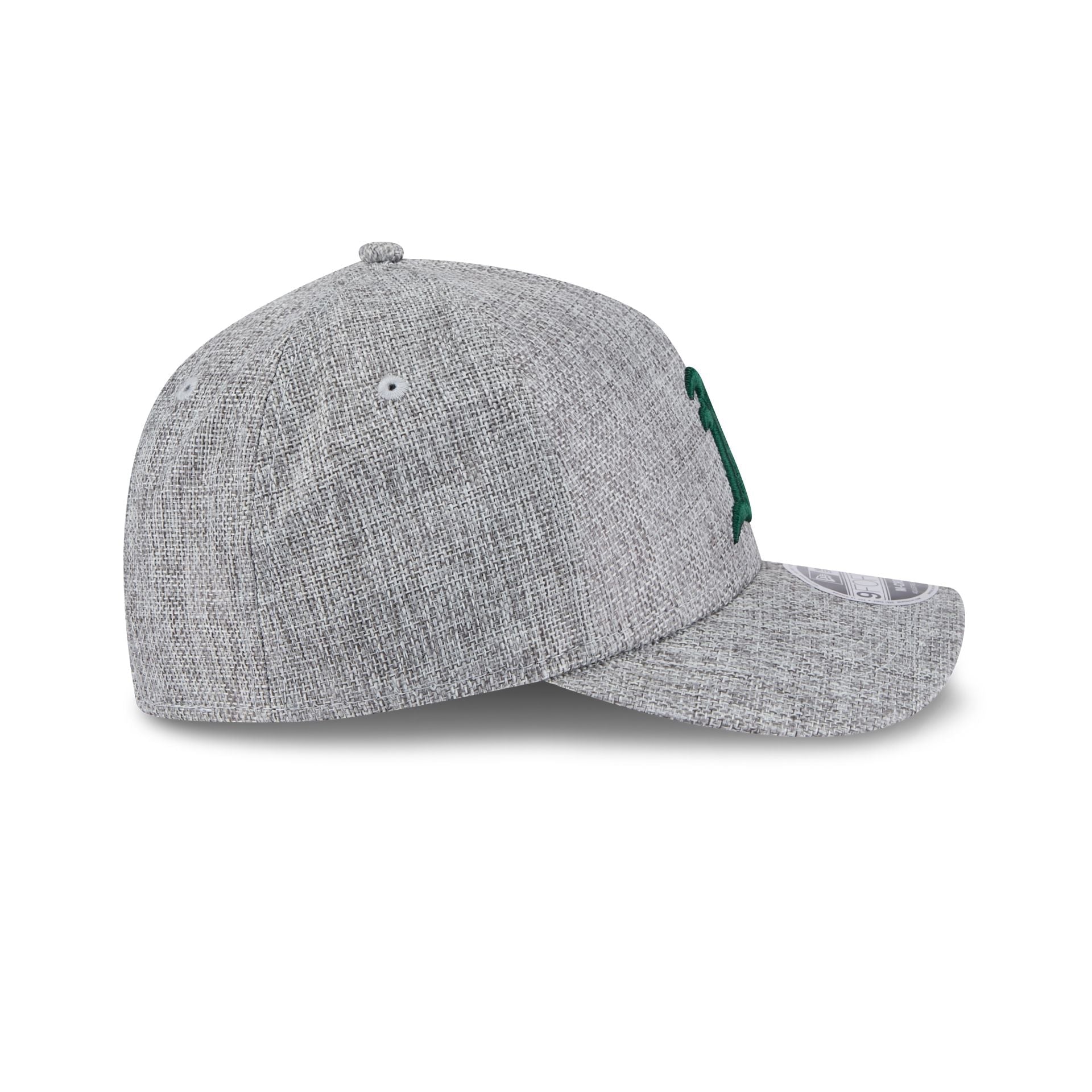 Athletics Cotton Weave Gray 9FORTY M-Crown A-Frame Snapback Hat