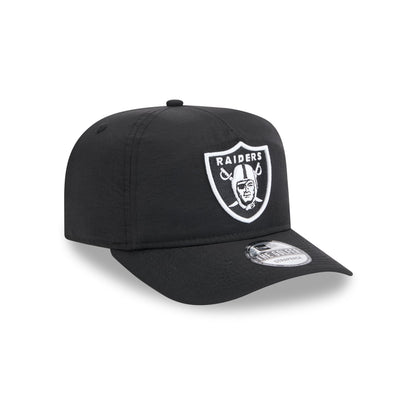 Las Vegas Raiders Everyday Nylon Black Golfer Hat