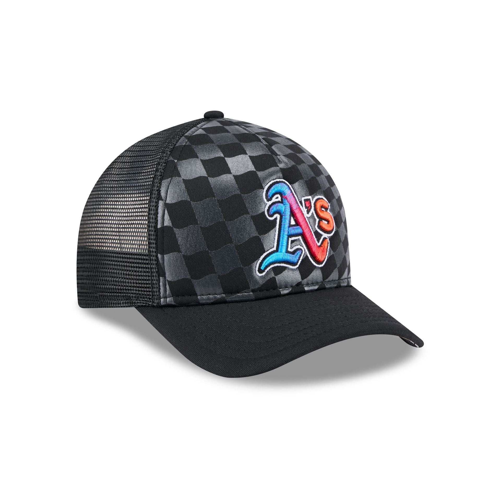 Athletics Gradient Raceway 9FORTY M-Crown A-Frame Trucker Hat
