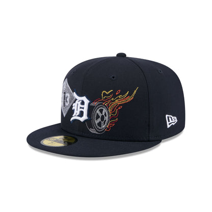 Detroit Tigers State Stitch 59FIFTY Fitted Hat