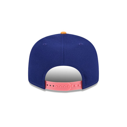 Houston Astros Coral Split Panel 9FIFTY Snapback Hat