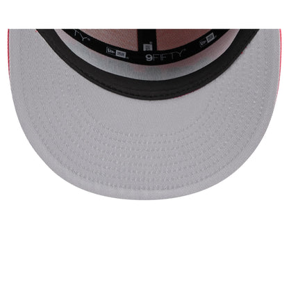 Athletics Coral Split Panel 9FIFTY Snapback Hat