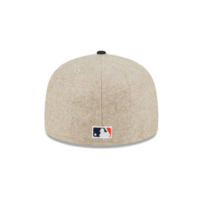 Houston Astros Herringbone Moon 59FIFTY Fitted Hat