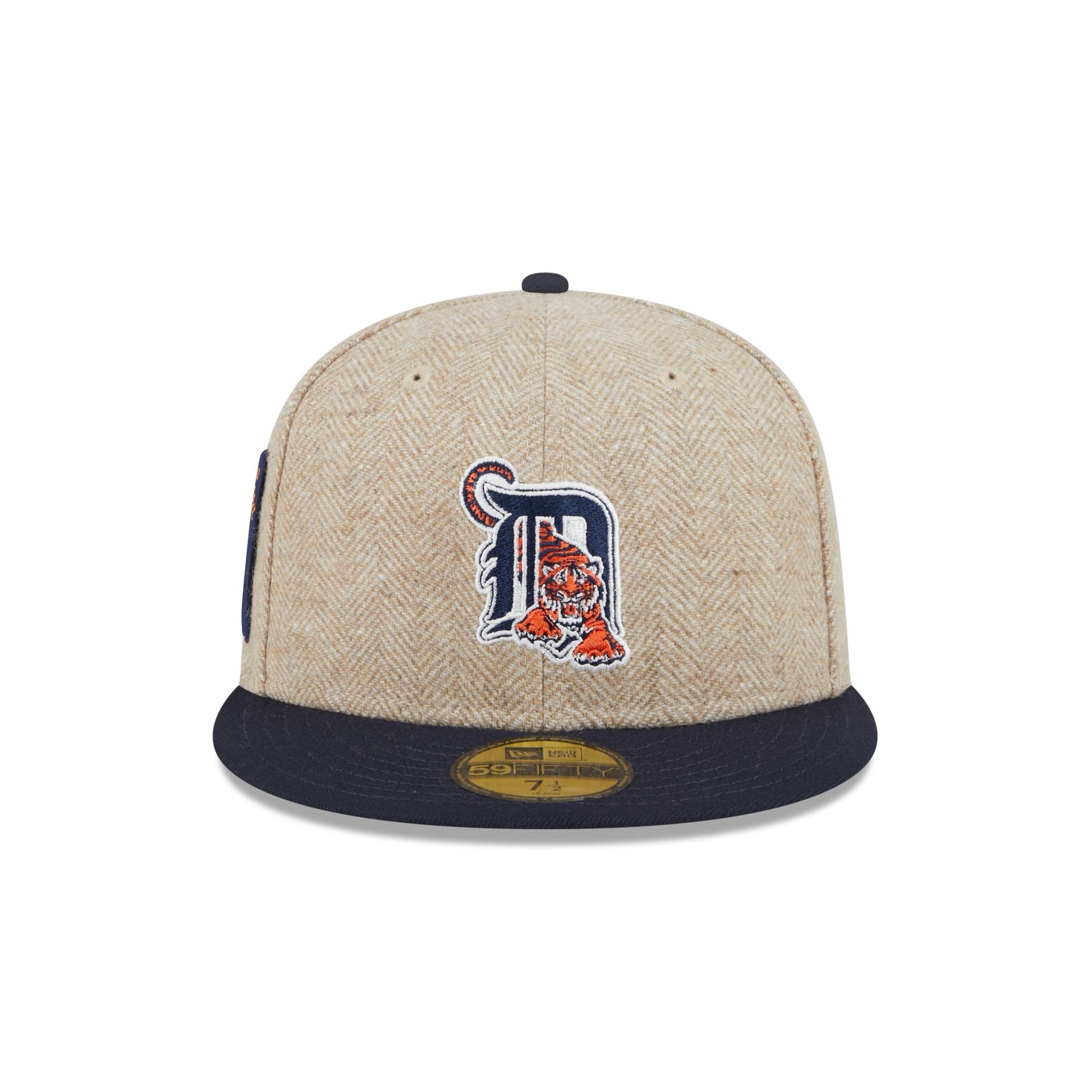 Detroit Tigers Herringbone Moon 59FIFTY Fitted Hat