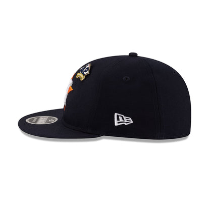 Houston Astros Jackie Robinson Day 2025 Retro Crown 9FIFTY Snapback Hat