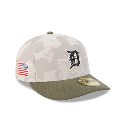 Detroit Tigers Armed Forces Day 2025 59FIFTY Fitted Hat