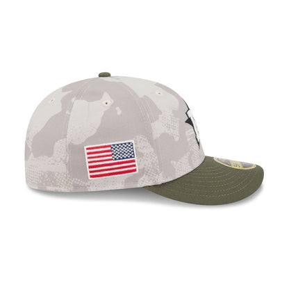 Houston Astros Armed Forces Day 2025 Low Profile 59FIFTY Fitted Hat