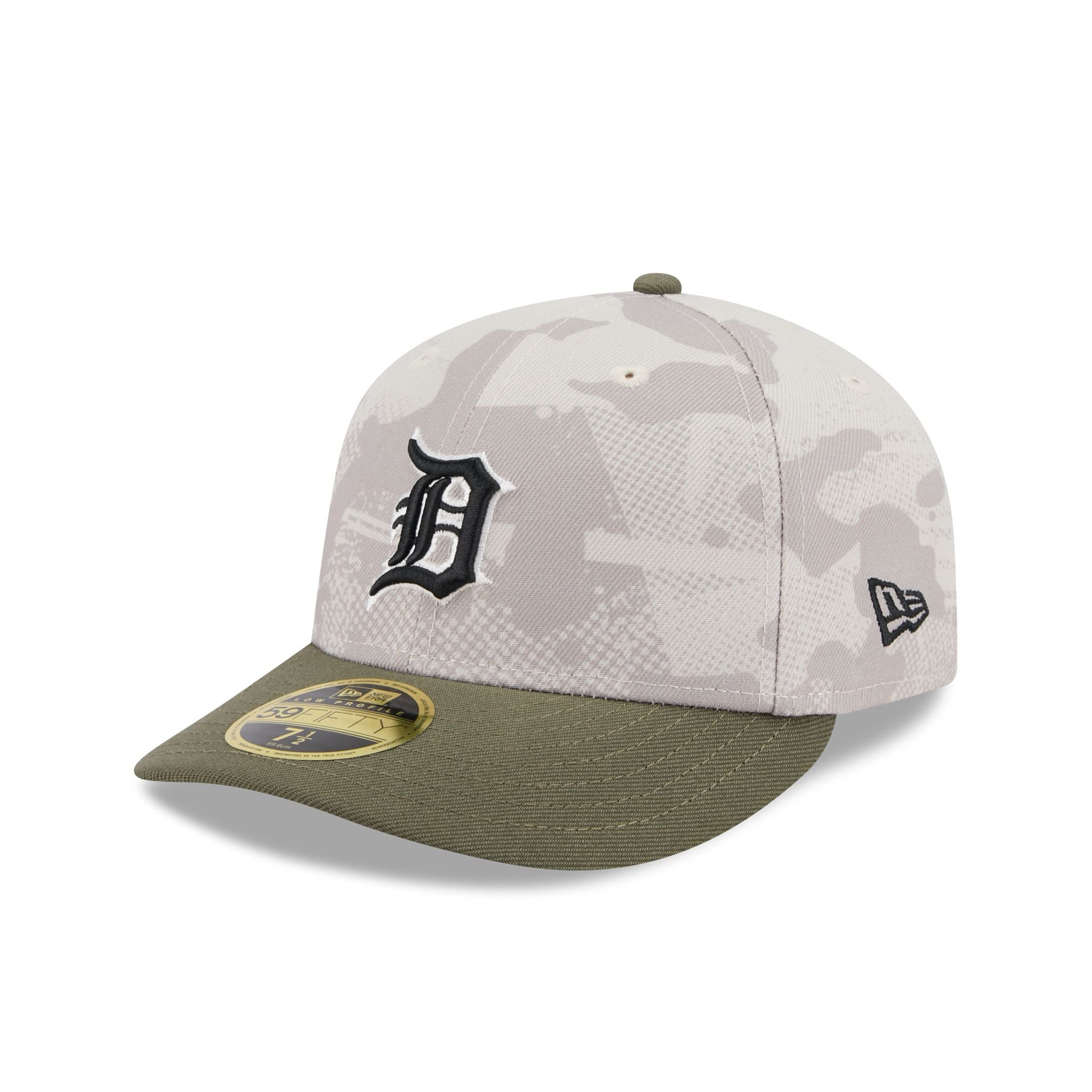 Detroit Tigers Armed Forces Day 2025 Low Profile 59FIFTY Fitted Hat