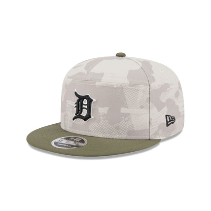 Detroit Tigers Armed Forces Day 2025 Split Panel 9FIFTY Snapback Hat