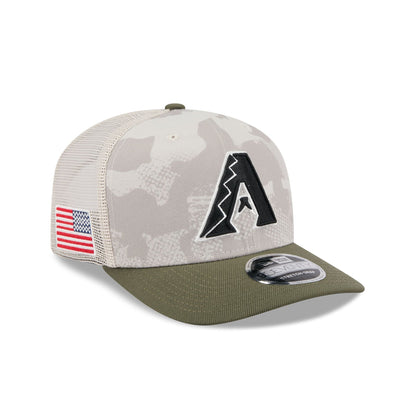 Arizona Diamondbacks Armed Forces Day 2025 9SEVENTY Trucker Hat