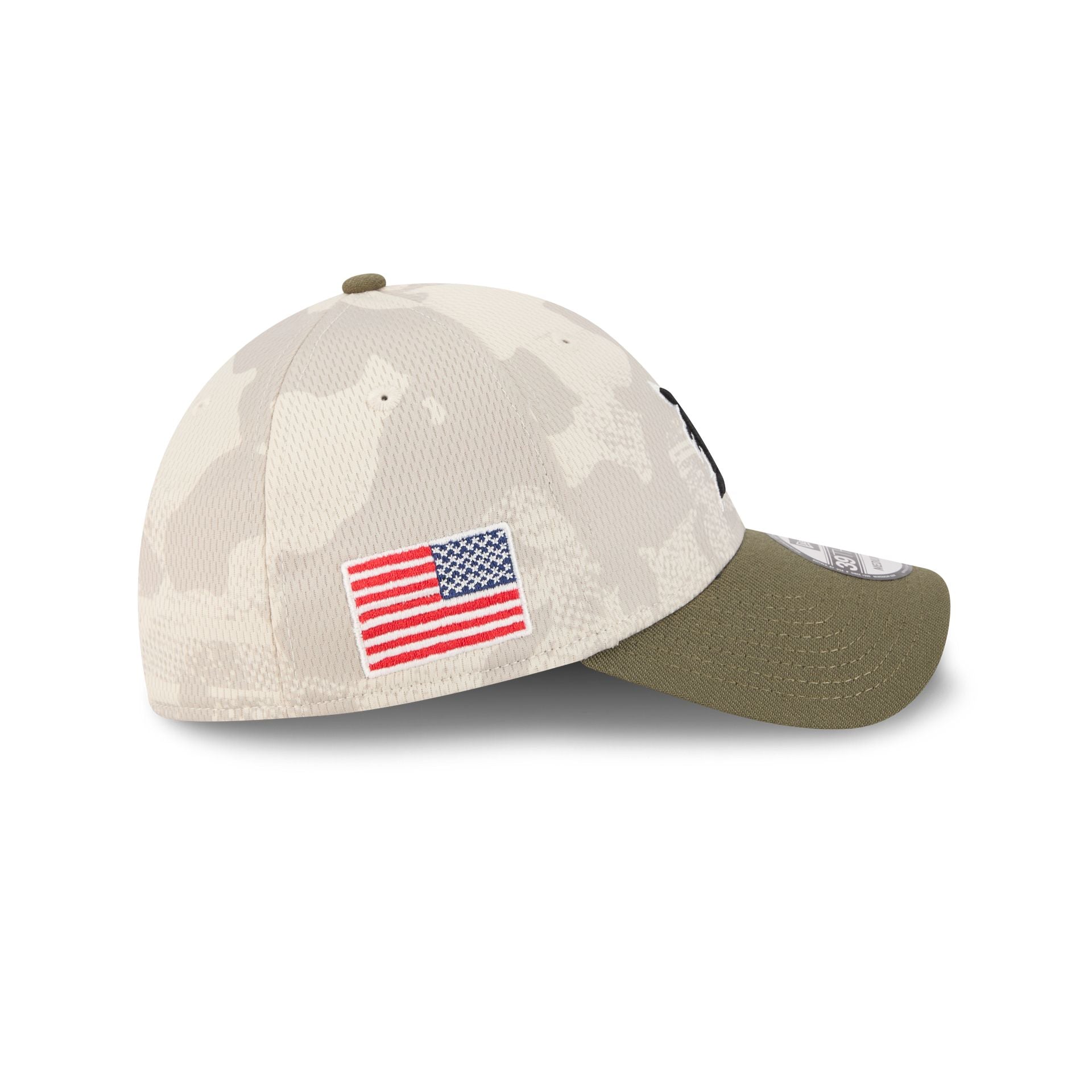 Detroit Tigers Armed Forces Day 2025 39THIRTY Stretch Fit Hat