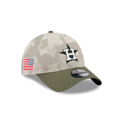 Houston Astros Armed Forces Day 2025 9TWENTY Adjustable Hat
