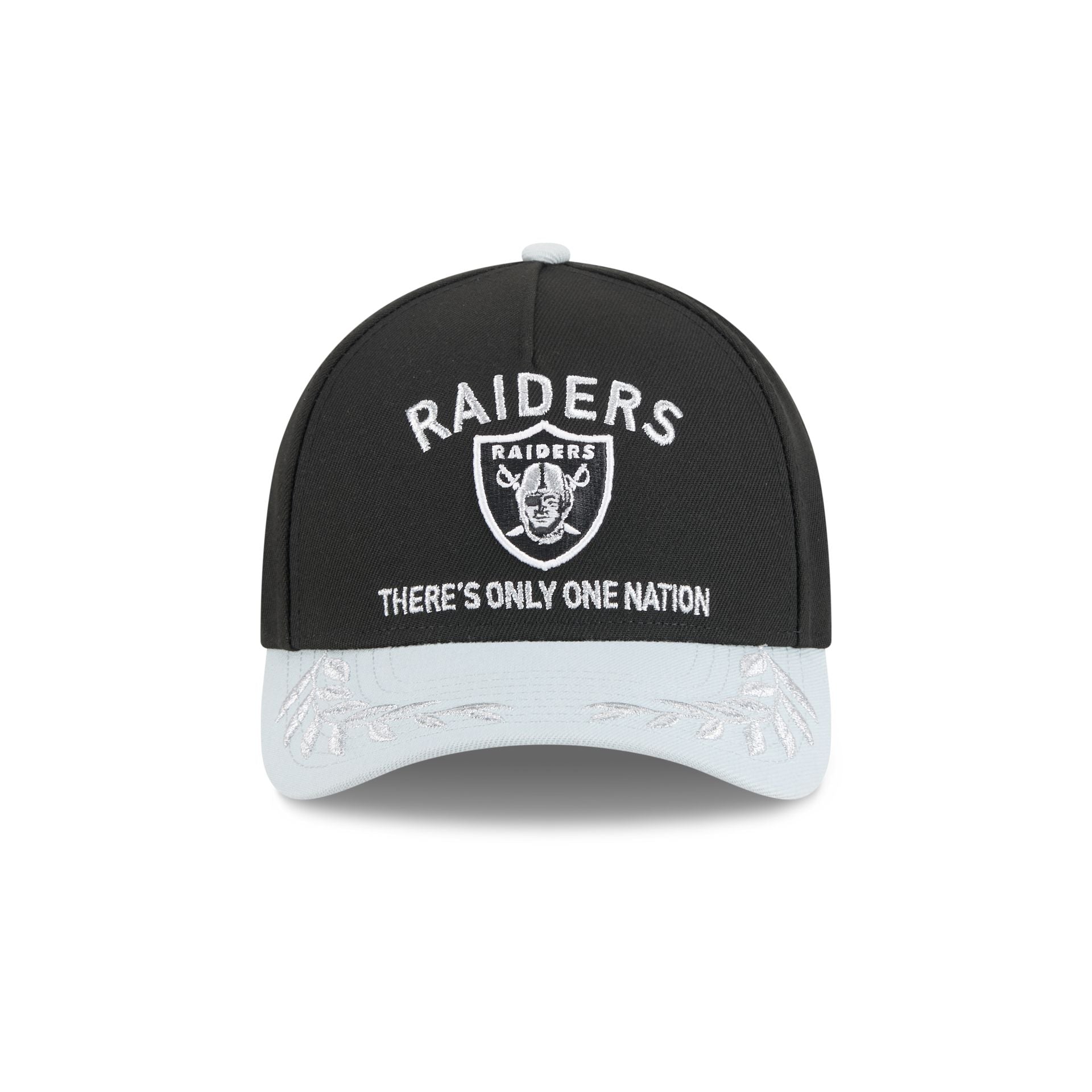 Las Vegas Raiders 2025 Draft 9FORTY M-Crown A-Frame Snapback Hat