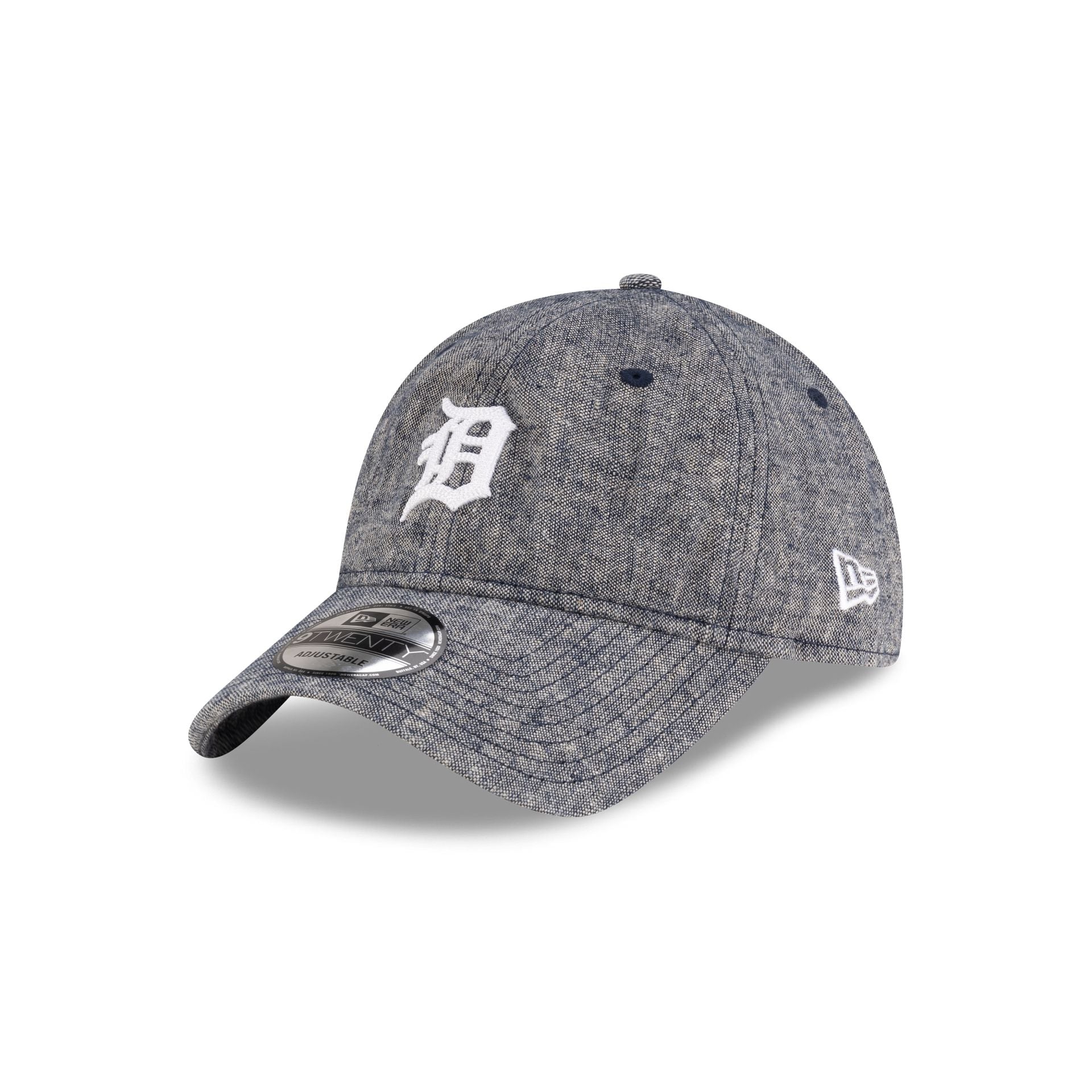 Detroit Tigers Linen Chain Stitched 9TWENTY Adjustable Hat