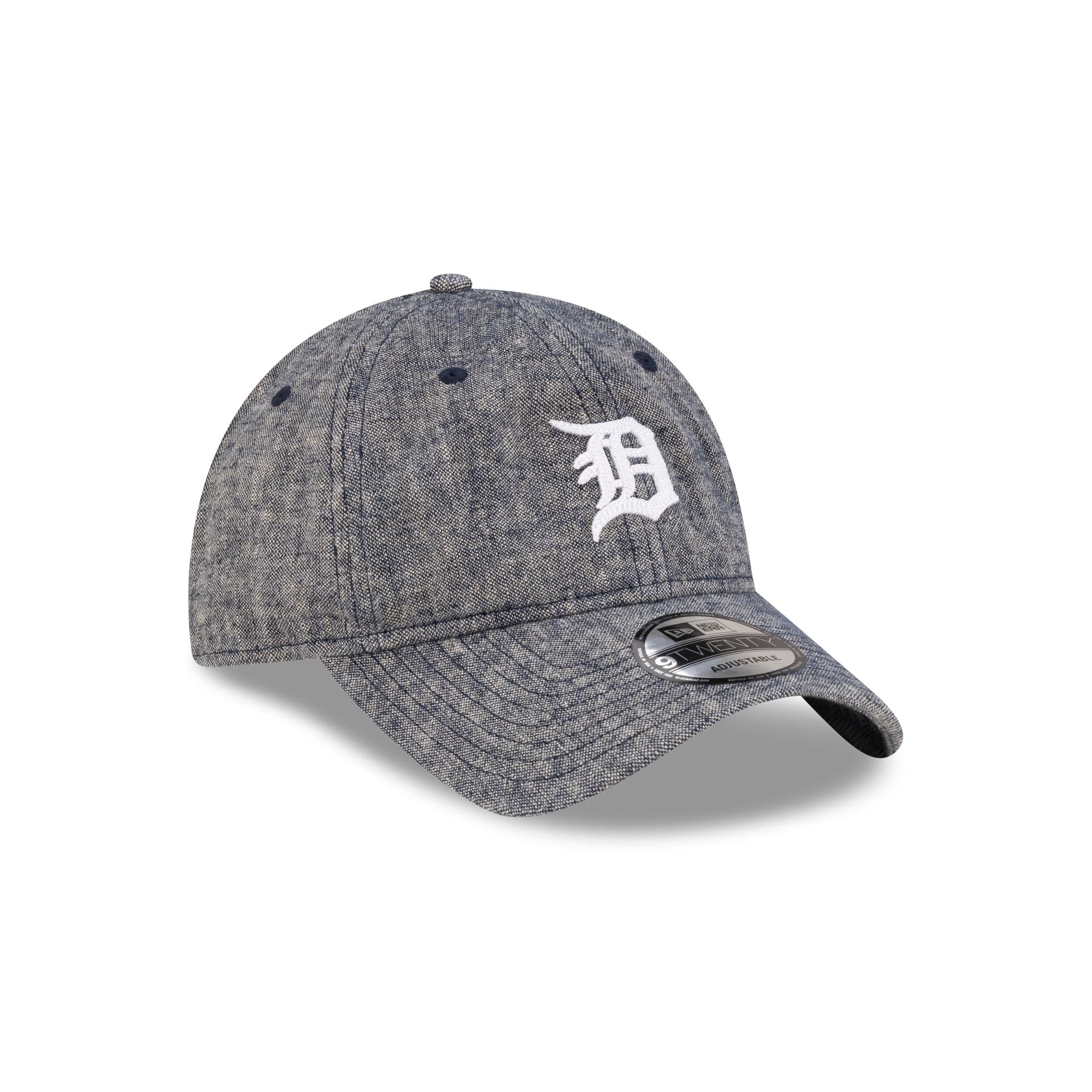 Detroit Tigers Linen Chain Stitched 9TWENTY Adjustable Hat