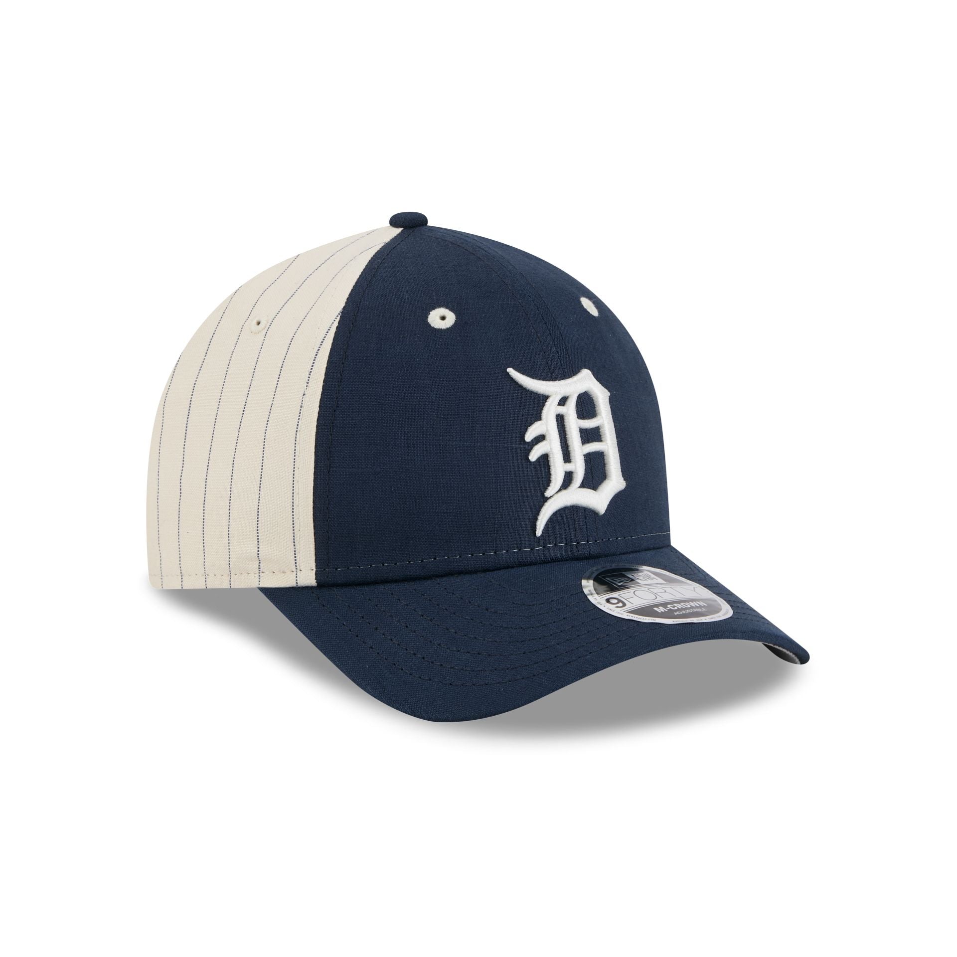 Detroit Tigers Linen 9FORTY M-Crown Snapback Hat