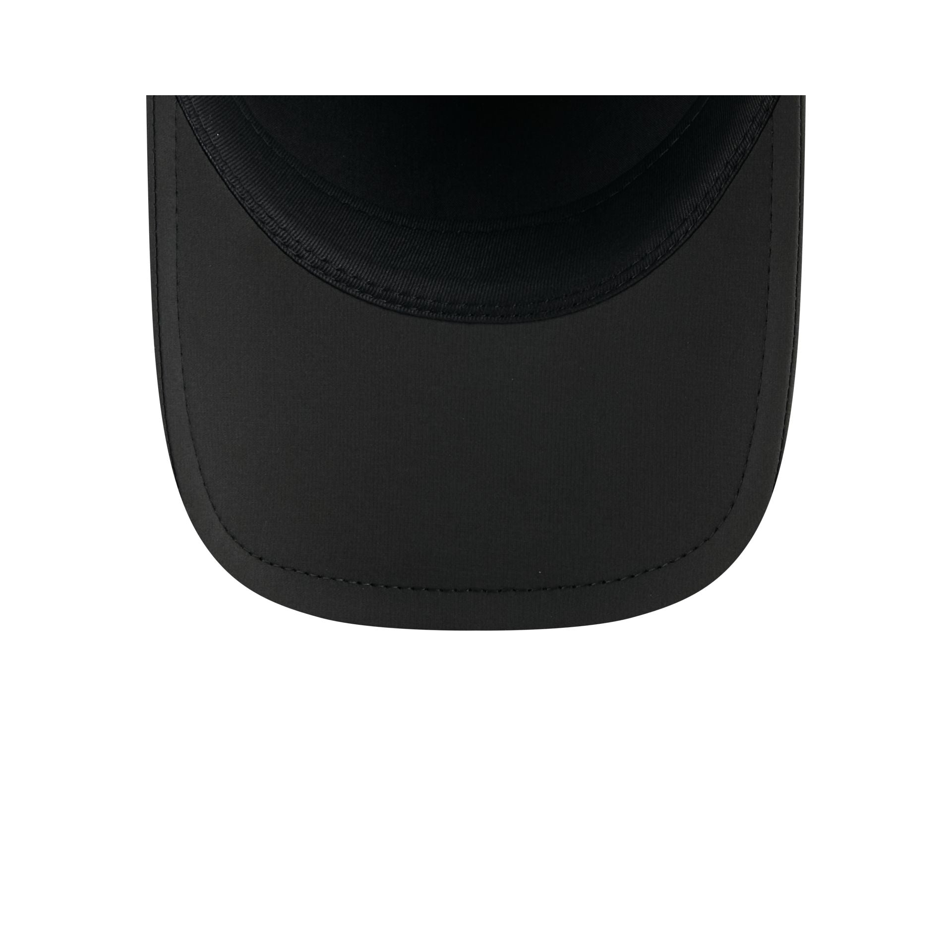 Houston Astros Black Poly Runner Adjustable Hat