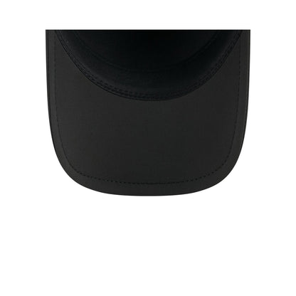 Houston Astros Black Poly Runner Adjustable Hat