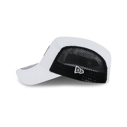 Detroit Tigers White Poly Runner Adjustable Hat