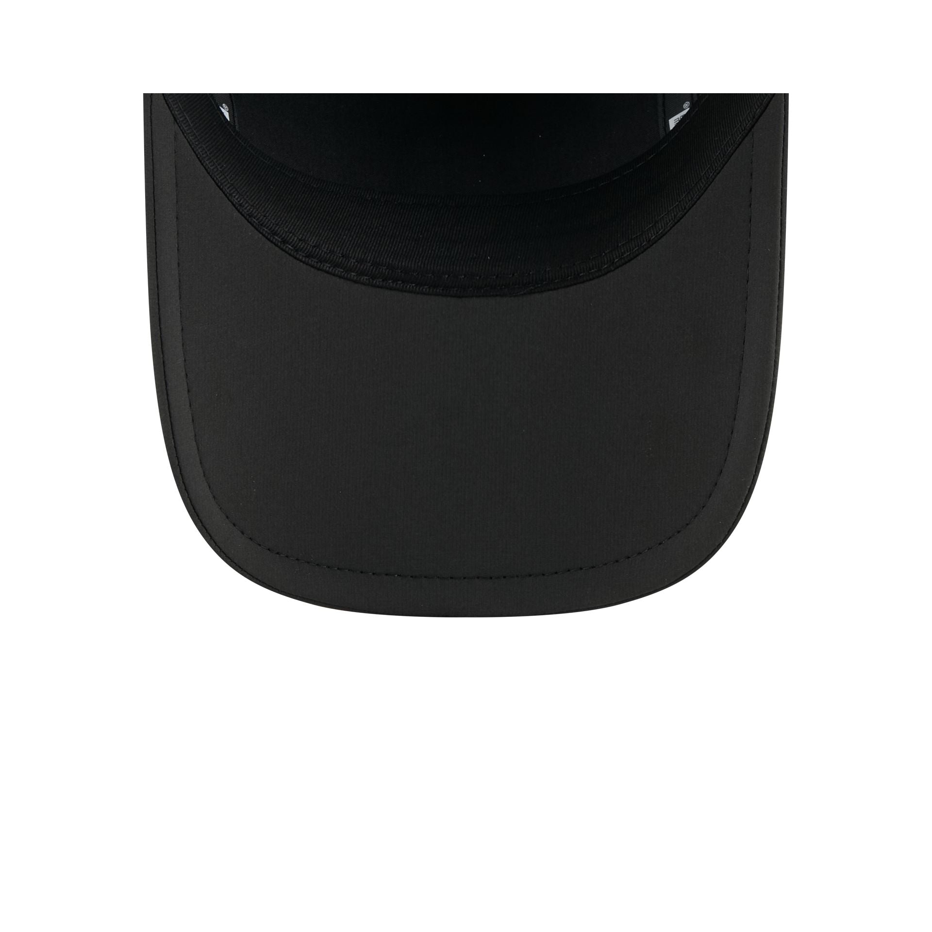 Detroit Tigers Black Poly Runner Adjustable Hat