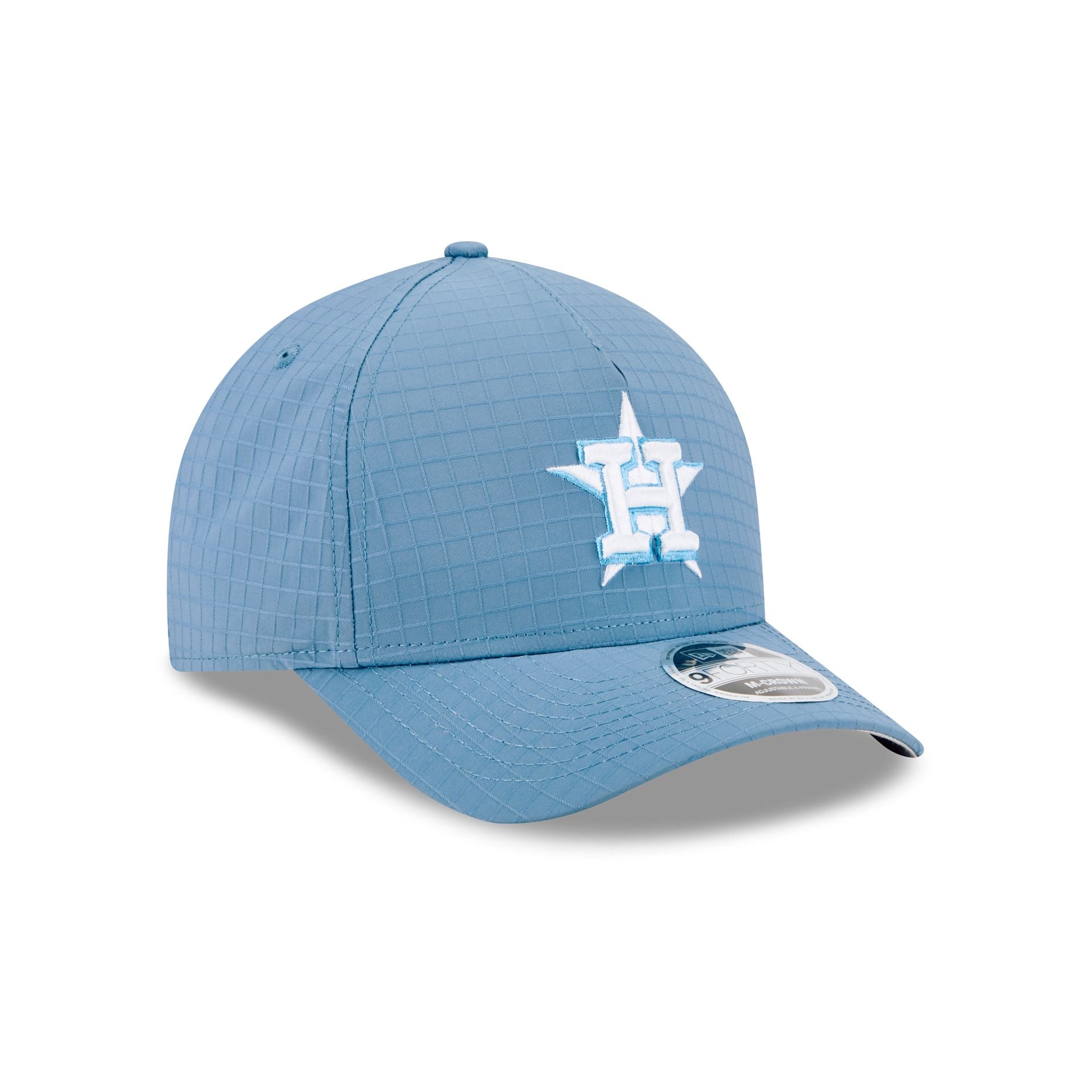 Houston Astros Blue Ripstop 9FORTY M-Crown A-Frame Snapback Hat