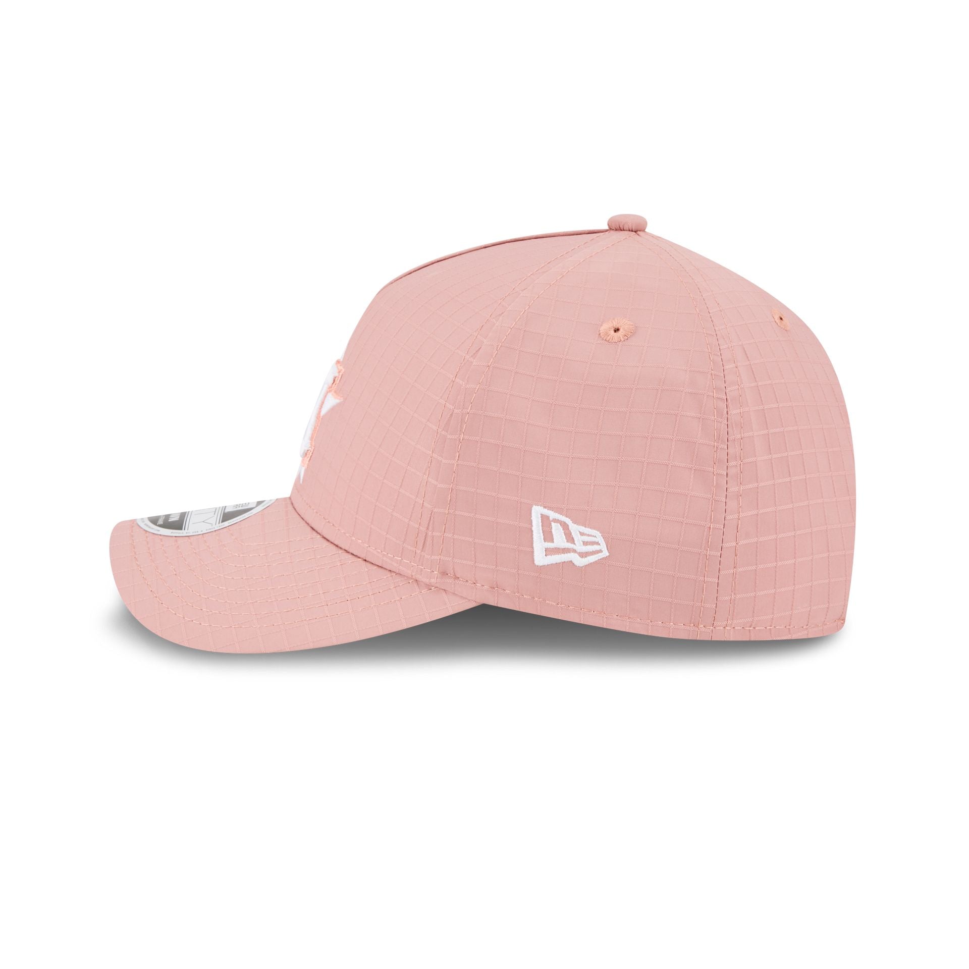 Houston Astros Pink Ripstop 9FORTY M-Crown A-Frame Snapback Hat