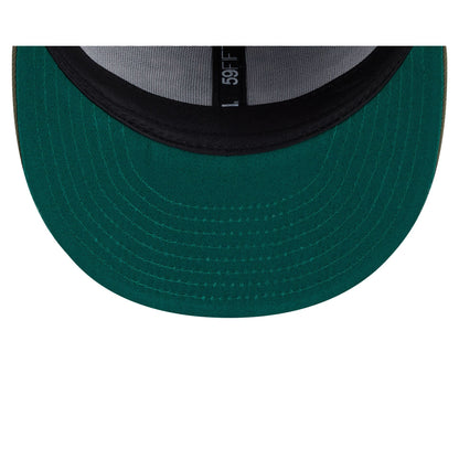 Athletics Tonal Florals Olive 59FIFTY Fitted Hat