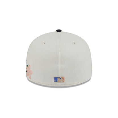 Houston Astros Tonal Florals White 59FIFTY Fitted Hat