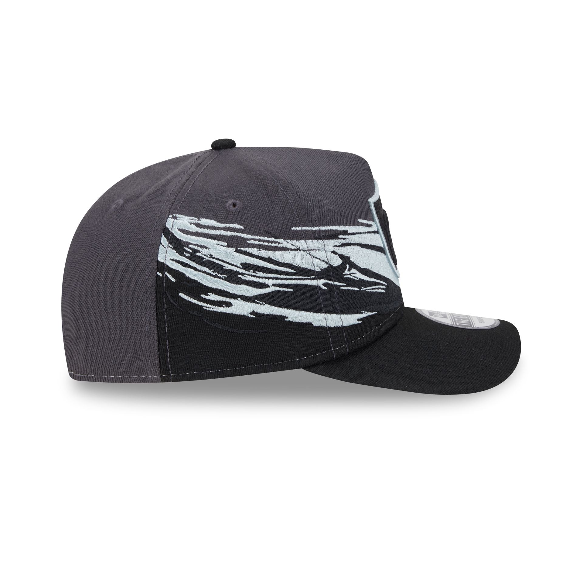 Las Vegas Raiders Graphite Brushstroke Golfer Hat