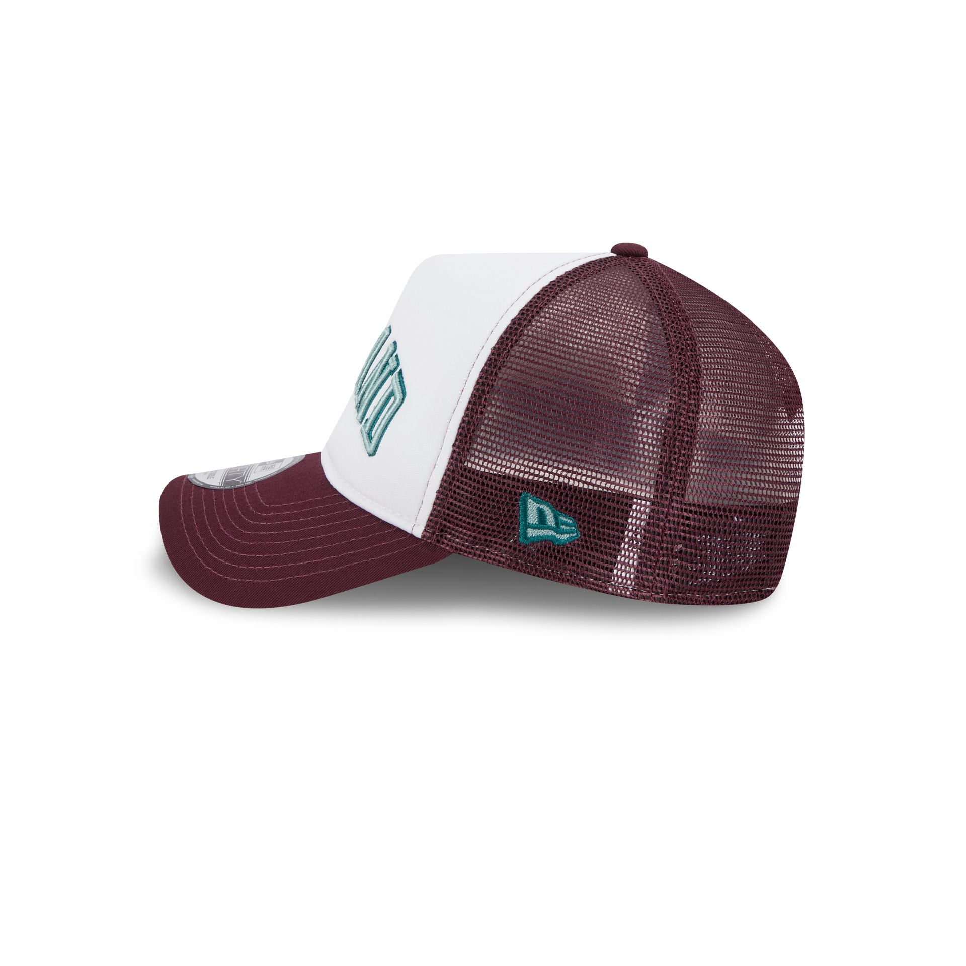 Athletics Optic White 9FORTY A-Frame Snapback Hat