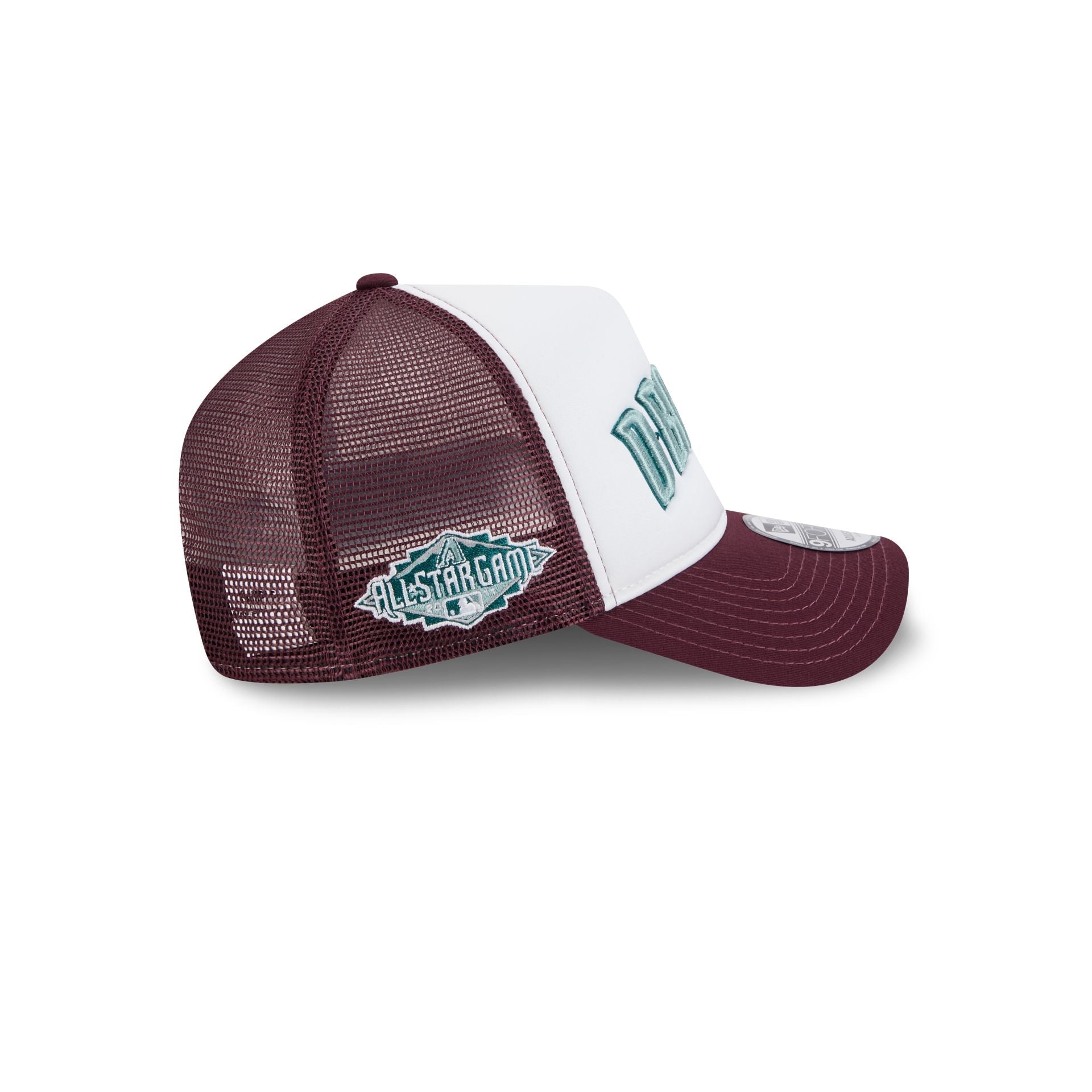 Arizona Diamondbacks Optic White 9FORTY A-Frame Snapback Hat