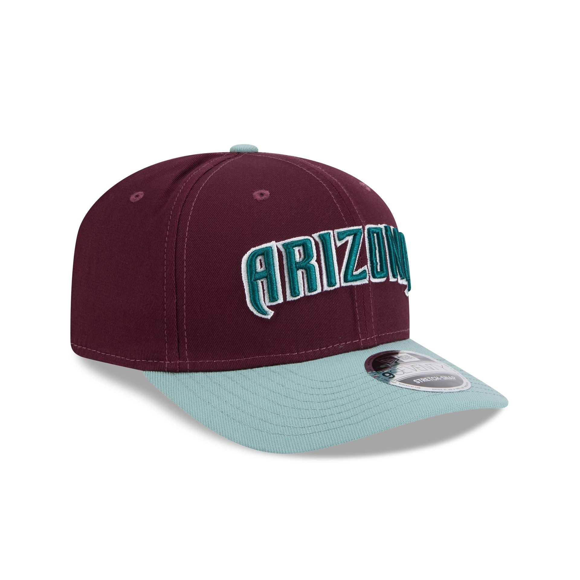 Arizona Diamondbacks Maroon 9SEVENTY Stretch-Snap Hat