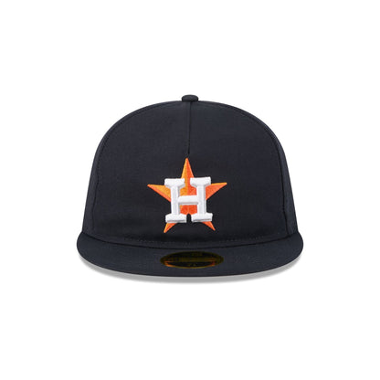 Houston Astros Easy Retro Crown 59FIFTY A-Frame Fitted Hat