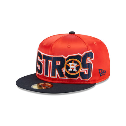 Houston Astros Bold Satin 59FIFTY Fitted Hat