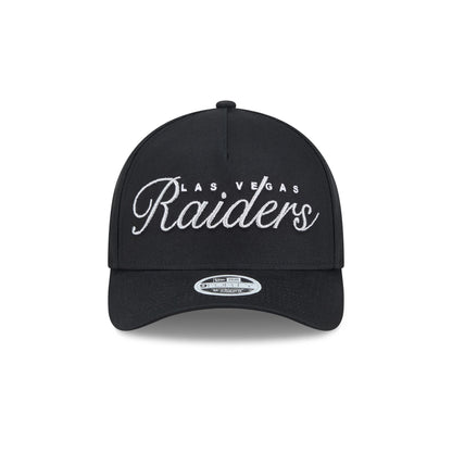 Las Vegas Raiders Metallic Women's 9FORTY M-Crown A-Frame Snapback Hat